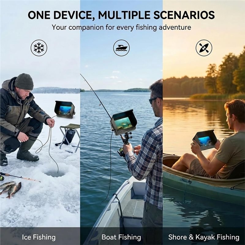 A64T-Underwater Fishing Finder - Fish Finder Portable ulasan dan harga