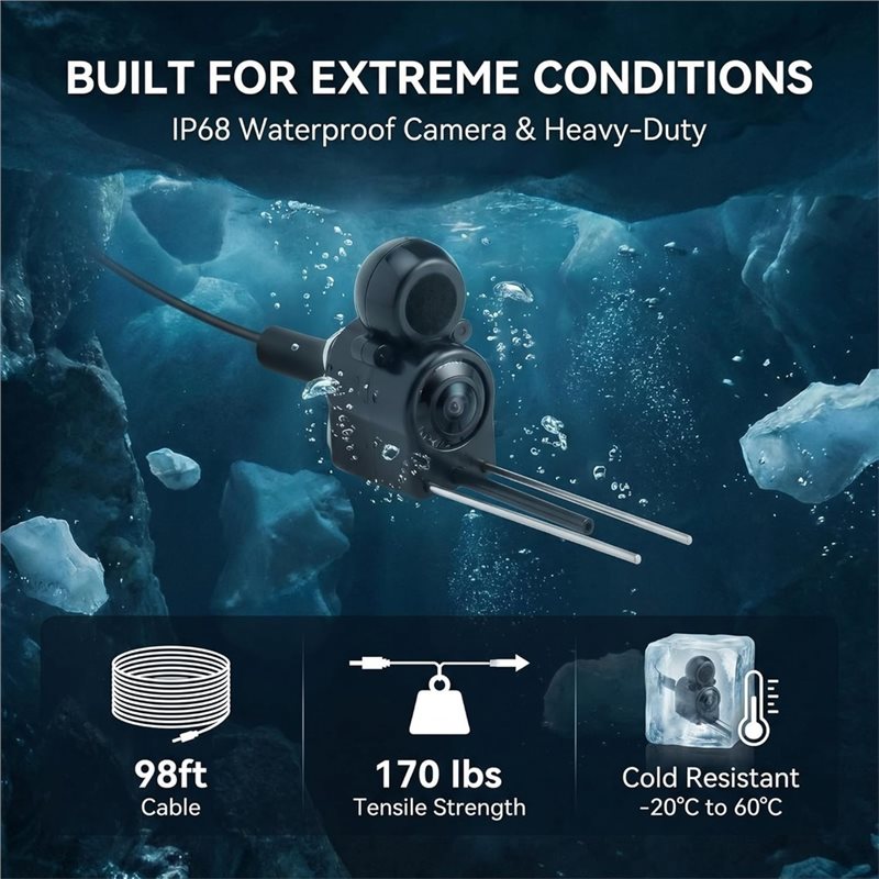 A64T-Underwater Fishing Finder - Fish Finder Portable ulasan dan harga